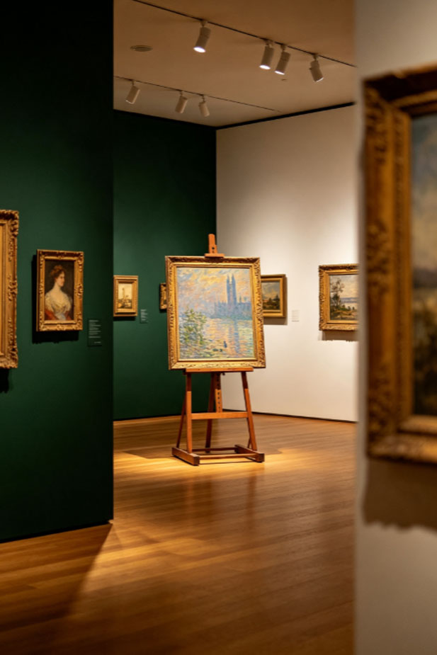 Fine art painting auction